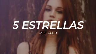 Reik, Sech - 5 Estrellas || LETRA