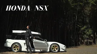 Relaxing Solo sports car camping around japan day 20. HONDA NSX camp healing nature ASMR.