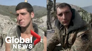 Nagorno-Karabakh soldiers say they will stay on front lines until they win