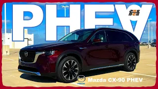 插电 香吗？2024 Mazda CX-90 PHEV 插电式混动体验视频 老韩作品