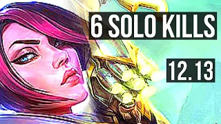 FIORA vs YI (TOP) | 6 solo kills, 300+ games | EUW Diamond | 12.13