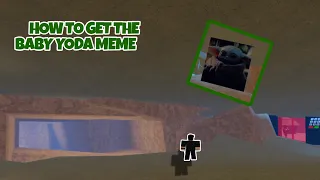 HOW TO FIND THE BABY YODA MEME! (Find the memes) | ROBLOX