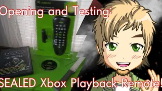 Opening and Testing a SEALED Xbox Movie Playback Kit!