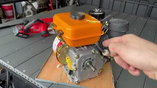 Amazon Diesel engine Unboxing and start