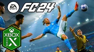 EA Sports FC 24 Xbox Series X Gameplay Review [Optimized] [Fifa 24]