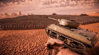 20,000 WW2 TANKS vs. 1 MILLION ZOMBIES | Ultimate Epic Battle Simulator 2 | UEBS 2