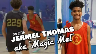 JERMEL 'MAGIC MEL" THOMAS showed his Magic at the MADE HOOPS EAST ACADEMY (c/o 2026)