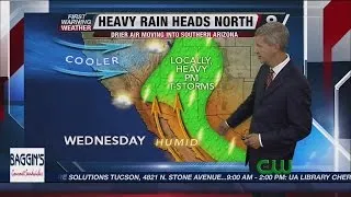 Cuyler Diggs KGUN 9 Weather Forecast Wednesday, August 13, 2014