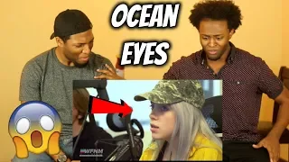 FIRST TIME HEARING BILLIE EILISH'S "OCEAN EYES" (TEARS!) REACTION