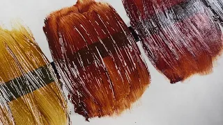 Transparent Earth Colors Part 1 I Rembrandt Oil Colors