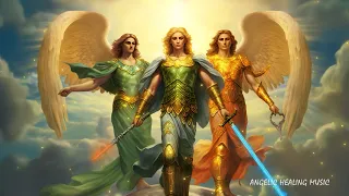 Three Archangels St. Michael, St. Gabriel, St. Raphael: Destroying All Dark Energy With Delta Waves