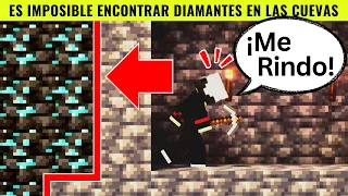 Es imposible encontrar diamantes en las cuevas | Historia dentro de Minecraft