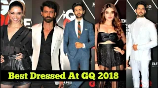 BEST Dressed Bollywood Celebs At GQ Best Dressed Awards 2018