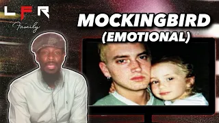 He Made Me Cry A Little!!! EMINEM | MOCKINGBIRD (OMV) | REACTION