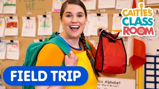 Let's Go To Kindergarten! | Caitie's Classroom Field Trips | First Day of School Video for Kids!