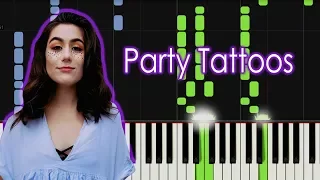 Dodie - Party Tattoos Piano Tutorial by elcyberguy