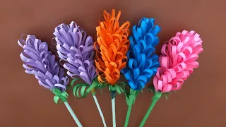 lavender flower simple craft ideas wall