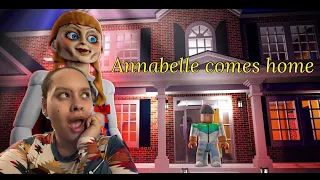 Roblox animation Annabelle comes home vlogmas day 18