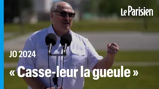 JO Paris 2024 : « Si tu y vas, casse-leur la gueule », le « conseil » de Loukachenko aux athlètes bi