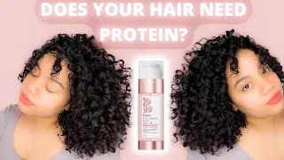 HOW DO YOU KNOW IF YOUR HAIR NEEDS PROTEIN?| NEW BRIOGEO PRODUCT FIRST IMPRESSION | Daretobecurly