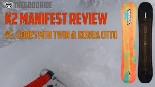 K2 Manifest 2023 Review vs. Korua Otto & Jones Mountain Twin