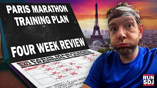 Am I Crushing My Paris Marathon Training? First Month Review!