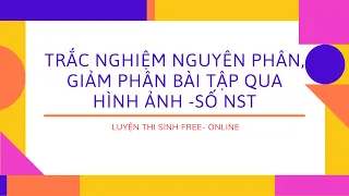 V8. TRẮC NGHIỆM NGUYÊN PHÂN, GIẢM PHÂN BÀI TẬP QUA HÌNH ẢNH -SỐ NST