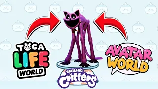 Poppy Playtime Chapter 3  in Toca Life Word | Catnap | Smiling critters | Toca Boca vs Avatar World