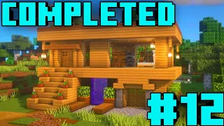 "MY HOUSE IS COMPLETED" Minecraft pe #mcpe "#spyvishesh" |Episode 12