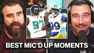 The mic'd up clip that Jason can't stop laughing at