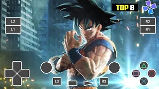 Top 8 Dragon Ball Z Games PS2 Emulator Game for Android | Best PS2 Emulator Android | High Graphics