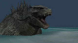 Godzilla el rey de los mounstros tráiler [P3D]