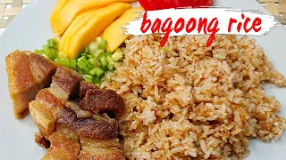 BAGOONG RICE - FAST and EASY WAY l BINAGOONGAN RICE l Pinoy Food DXB l HOW to COOK BAGOONG RICE