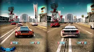 Split Second Velocity PC Gameplay Split Screen Fun High Settings 720p HD