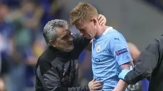 Kevin De Bruyne collision vs Rudiger