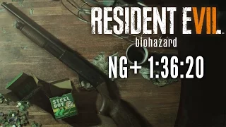 Resident Evil 7 - NG+ Easy Speedrun in 1:36:20 [Personal Best]