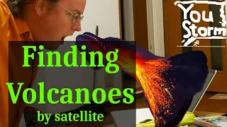 Finding Erupting Volcanoes by Satellite