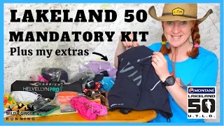 Mandatory kit - Montane Lakeland 50 ultra race 2023 (& my own extras)