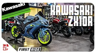 2017 Kawasaki ZX10r | First Ride | Wrecked Bike Rebuild Season 2