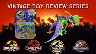 Jurassic park Chaos Effect Ankyloranodon! Vintage toy review series!