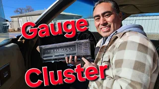Fastest & Easiest Way To Remove Gauge Cluster on G-Body Cutlass