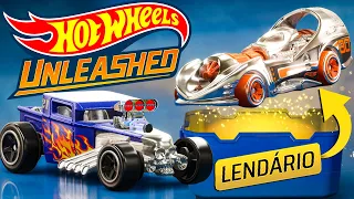 HOT WHEELS UNLEASHED - ABRINDO CAIXAS e TESTANDO os CARROS MAIS RAROS DO JOGO!!