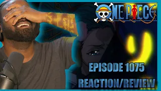 THIS WAS BEAUTIFUL!!! One Piece Episode 1075 *Reaction/Review*