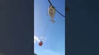 Bell UH-1D Iroquois Fire Fighting Helicopter - Hout Bay, Cape Town