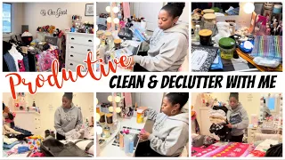 DECLUTTER AND ORGANIZE | 2023 CLEANING GOALS | CLEAN WITH ME | SPEED CLEAN