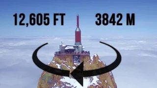 Epic Drone Flight @ 12,605 FT Above the Clouds (Aiguille du Midi) DJI Mavic Mini Phantom FPV