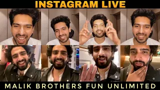 Malik Brothers Fun Live - Armaan Malik Instagram Live With Amaal Mallik || SLV2020