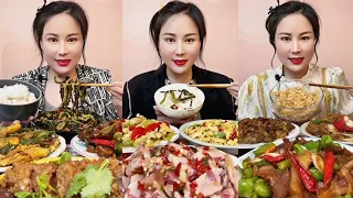 삼겹살찌개와 덮밥 먹방 | 중국당면와삼겹살찜 먹방 | 계란카레와후추를곁들와김치볶음밥 먹고 | 한식음식을 먹는 | 비빔밥와덮밥 먹방 | 돈까스과김밥 먹방 | 소리좋은비계와 집밥 먹방