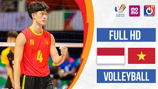 🔴 FULL HD | INDONESIA - VIỆT NAM | Bóng chuyền nam/Men's Volleyball - SEA Games 31 | Replay