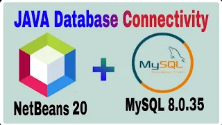 How to connect MySql Database 8.0.35 & Java NetBeans IDE 20 Using Connector-j Driver || JDBC in java